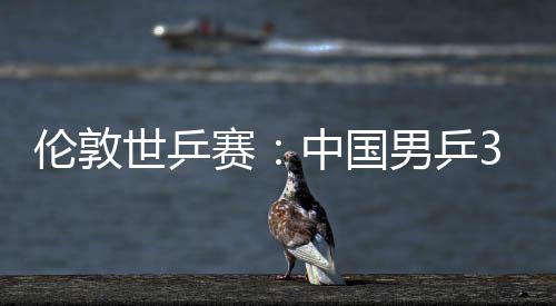 大利强挺进男乒3比亚队伦敦中国0战世乒赛胜澳