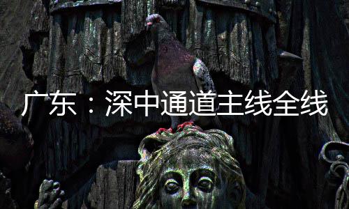 线全线亮道主灯，倒计通车广东中通进入深时