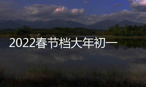二 档大票房跑春统计年初国影日票门桥一总位列中领之水春节长房第津湖史单